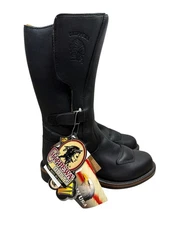 Chippewa Women’s Odessa Rally Motorcycle Boots Black Size 6B L27862 NWT