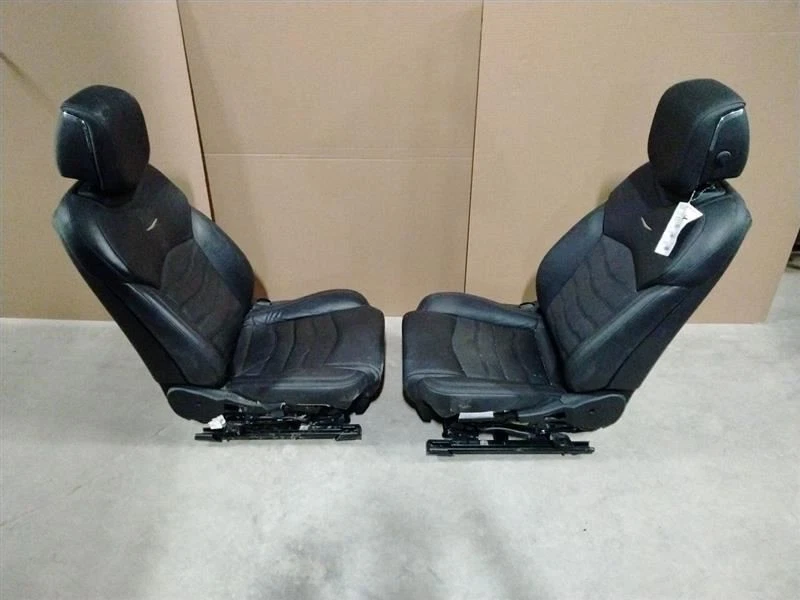 Juego de asientos delanteros de cuero con canastilla eléctricos para Cadillac CT6 2772054 16-18 Foto 2 de 4