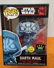 Funko POP! Star Wars Hologram Darth Maul GITD #740 w/ Protector - BRAND NEW.