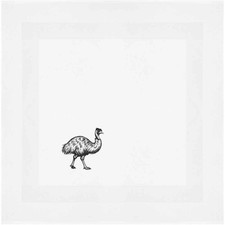 'Walking Emu' tovagliolo / panno da pranzo in cotone (NK00048588)