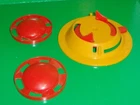 MARX TOM CORBETT / REX MARS VINTAGE FLYING SAUCERS & LAUNCHER