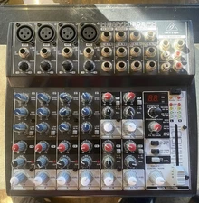 Behringer Xenyx 1202FX 12-Channel Mixer w/Effects &  power Supply