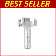 Carbide Tipped 1-1/2" Dia Router Bit for Surfacing & Flattening - 4-Flute Design