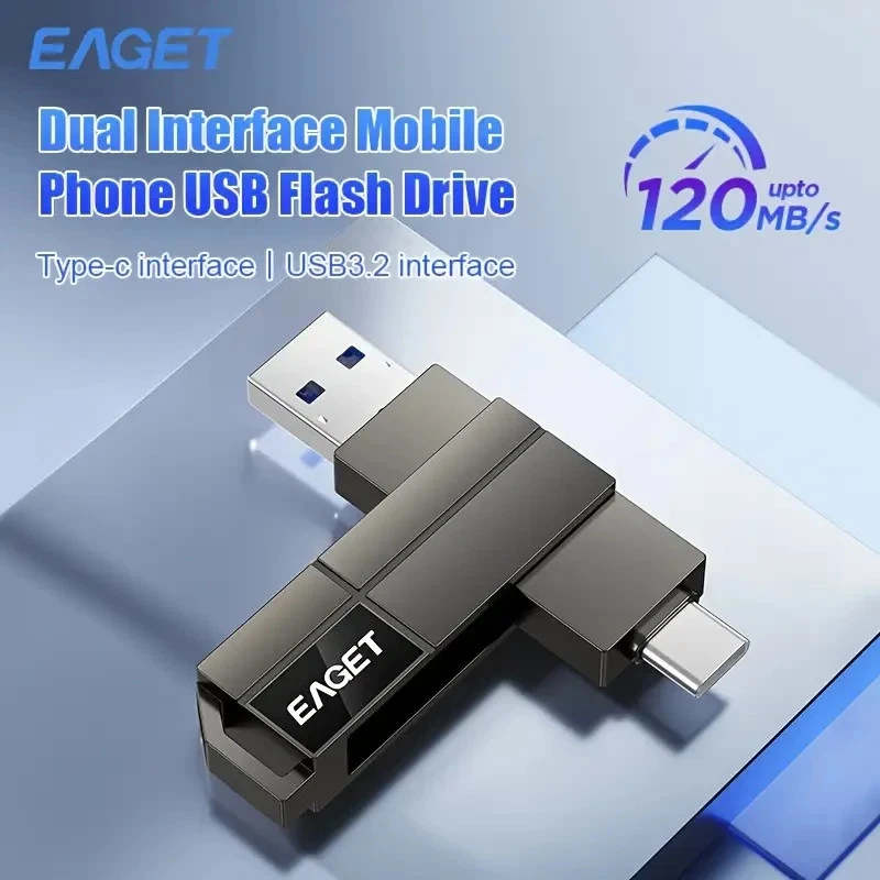 USB OTG Flash Pendrive Drive Type-C USB 3 Metal High Speed 512GB Phone PC Tablet - Image 4 of 4