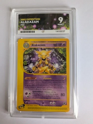 Alakazam 33 ACE graded card