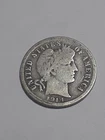 1914 D   BARBER DIME