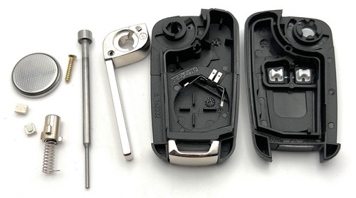 For Vauxhall Insignia Astra Meriva Corsa 2 Button Remote Key Repair Kit Pin Tool - Picture 5 of 7