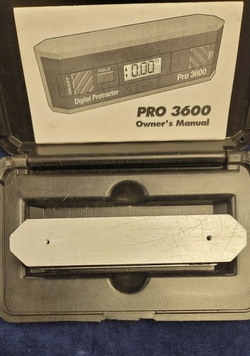 SPI SWISS PRECISION INSTRUMENTS PRO 3600 DIGITAL LEVEL PROTRACTOR IN (QTP024635) - Picture 4 of 6