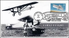 AO-3783-8, 2003, First Flight, Add-on Cover, FDC, Pictorial Postmark, Charles Li