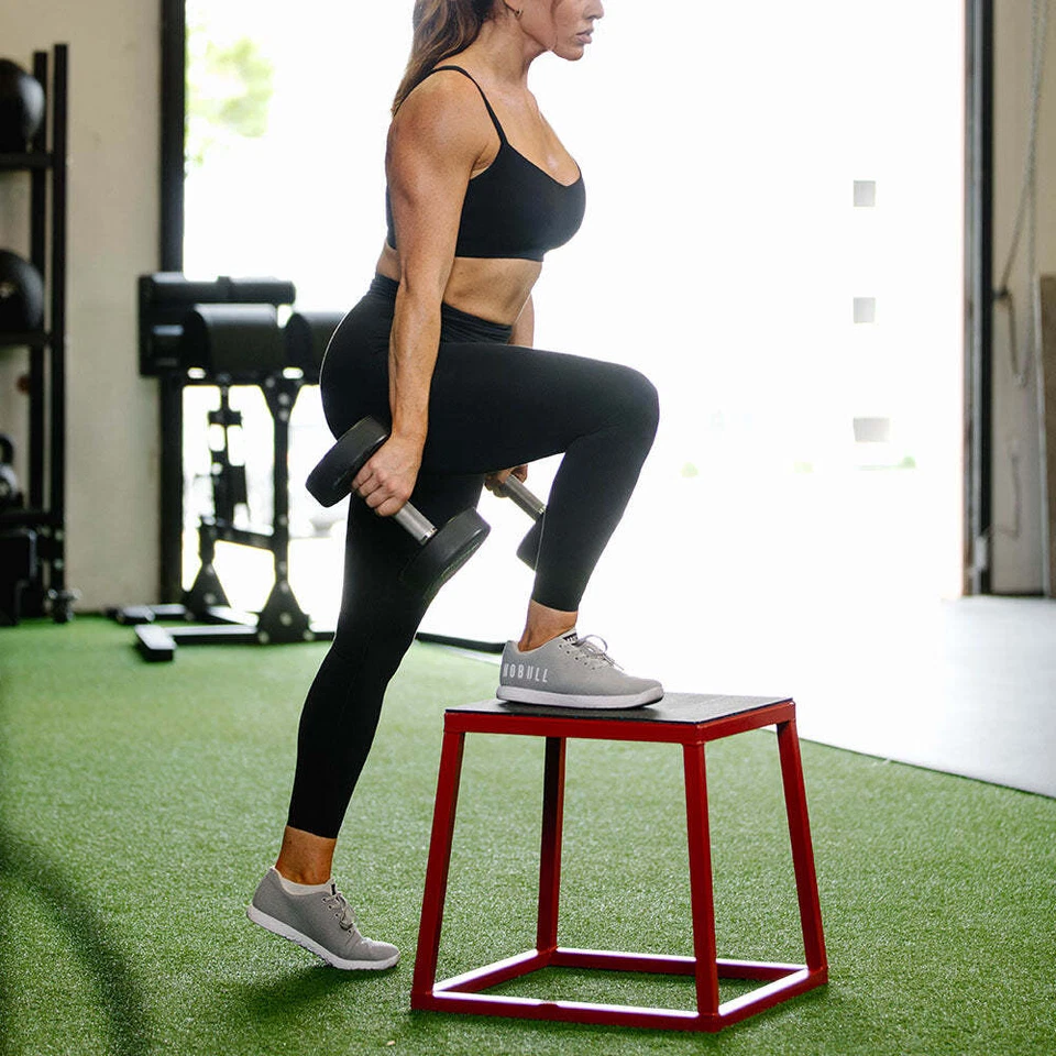 Titan Fitness Pro-Duty Acero 18" Juego de Caja Pliométrica, Caja Plyo Antideslizante Foto 4 de 4