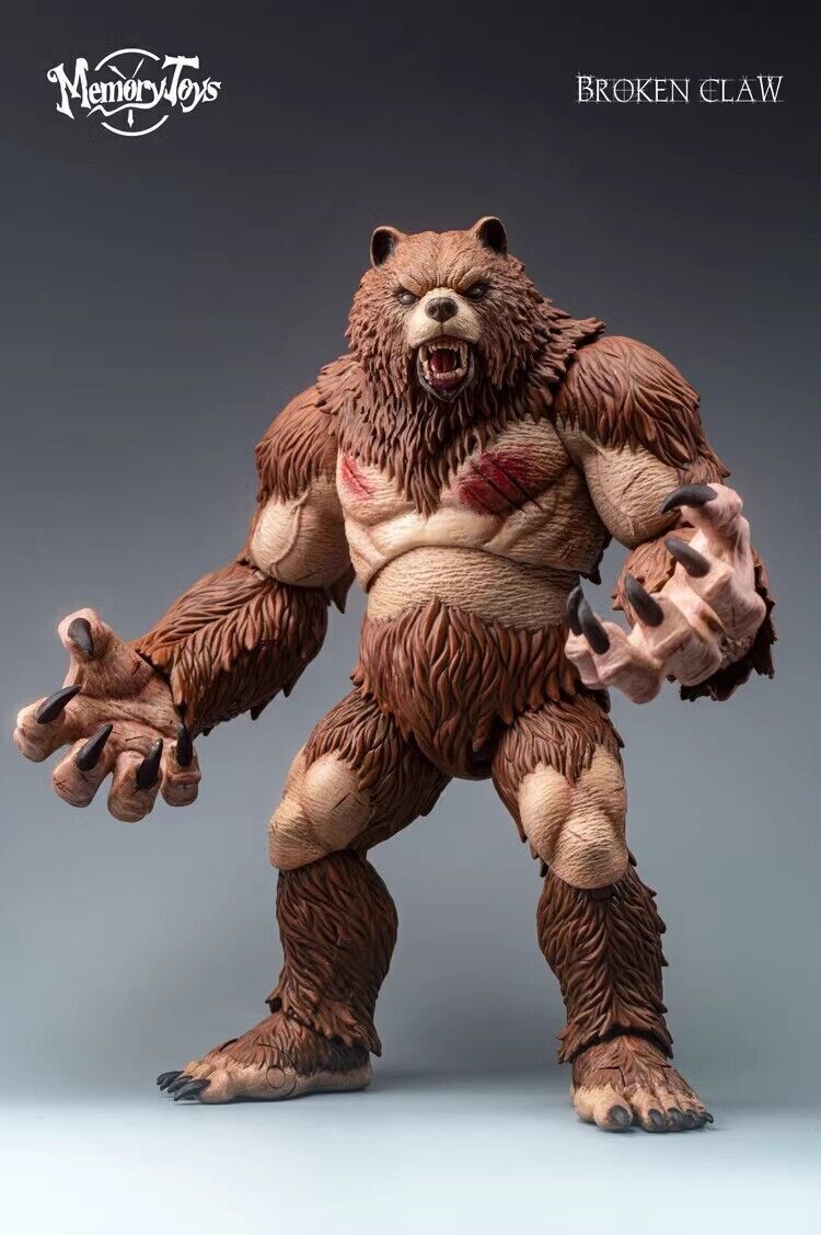 New MEMORY TOYS Ancient Warcraft Berserker Bear Man Druid 1/12 PVC