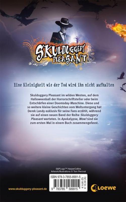 Thumbnail - Derek Landy / Skulduggery Pleasant - Apokalypse, Wow / 9783785589915