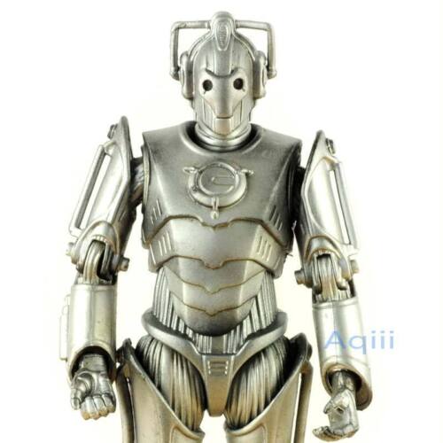 Doctor Who Action Figure Silvery Casque Cyberleader Cyberman Cybermen Cybus New - Afbeelding 1 van 7