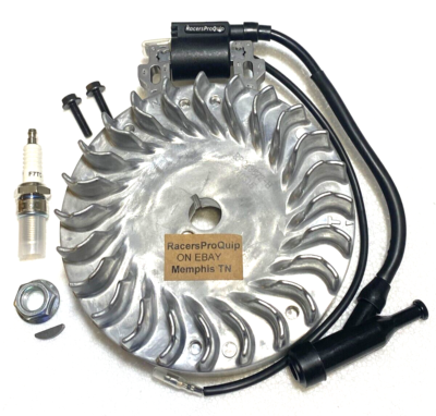 Coleman MiniBike 196cc CNC Machined Aluminum 10k Flywheel w/Coil