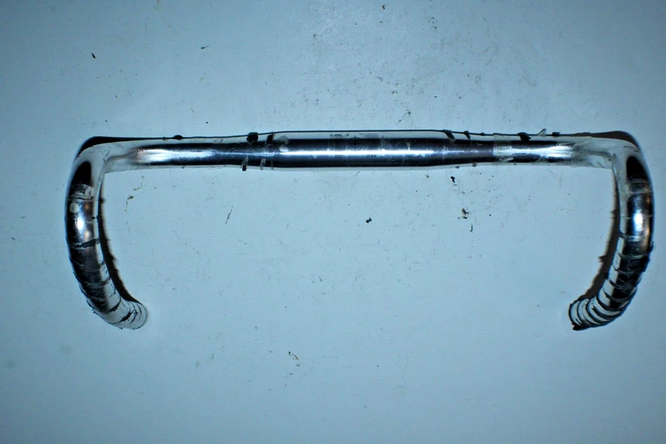 Road Bike Dropbar Handlebar Silver 31.8mm 40cm RA37A Gravel MTB Fast USA Shipper - Image 3 of 4