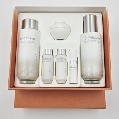 SULWHASOO Timetreasure Invigorating Toner Emulsion Duo Set K-beauty