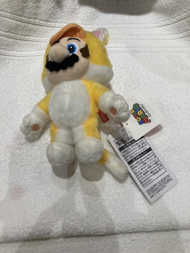Japanese Exclusive, Super Mario Yellow Cat Suit Plush 7 2/8" tall BRAND NEW!! - Picture 17 of 17