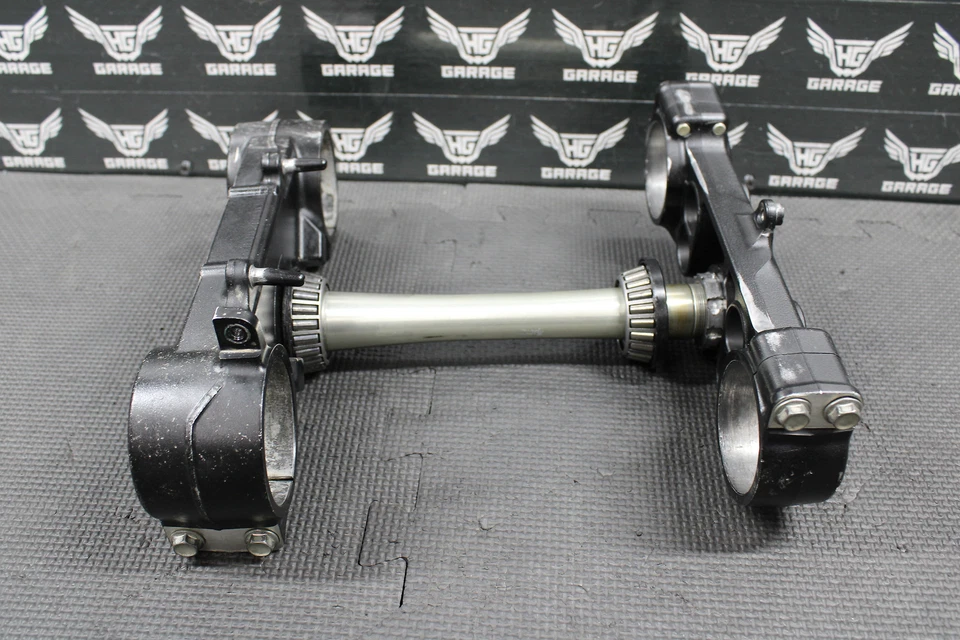 Kawasaki KX250F 2017 17-19 OEM horquillas delanteras inferior superior triple árbol abrazadera de vástago Foto 4 de 4