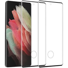 2Pack For Galaxy S21 S21 Plus S21 Ultra S21 FE Tempered Glass Screen Protector