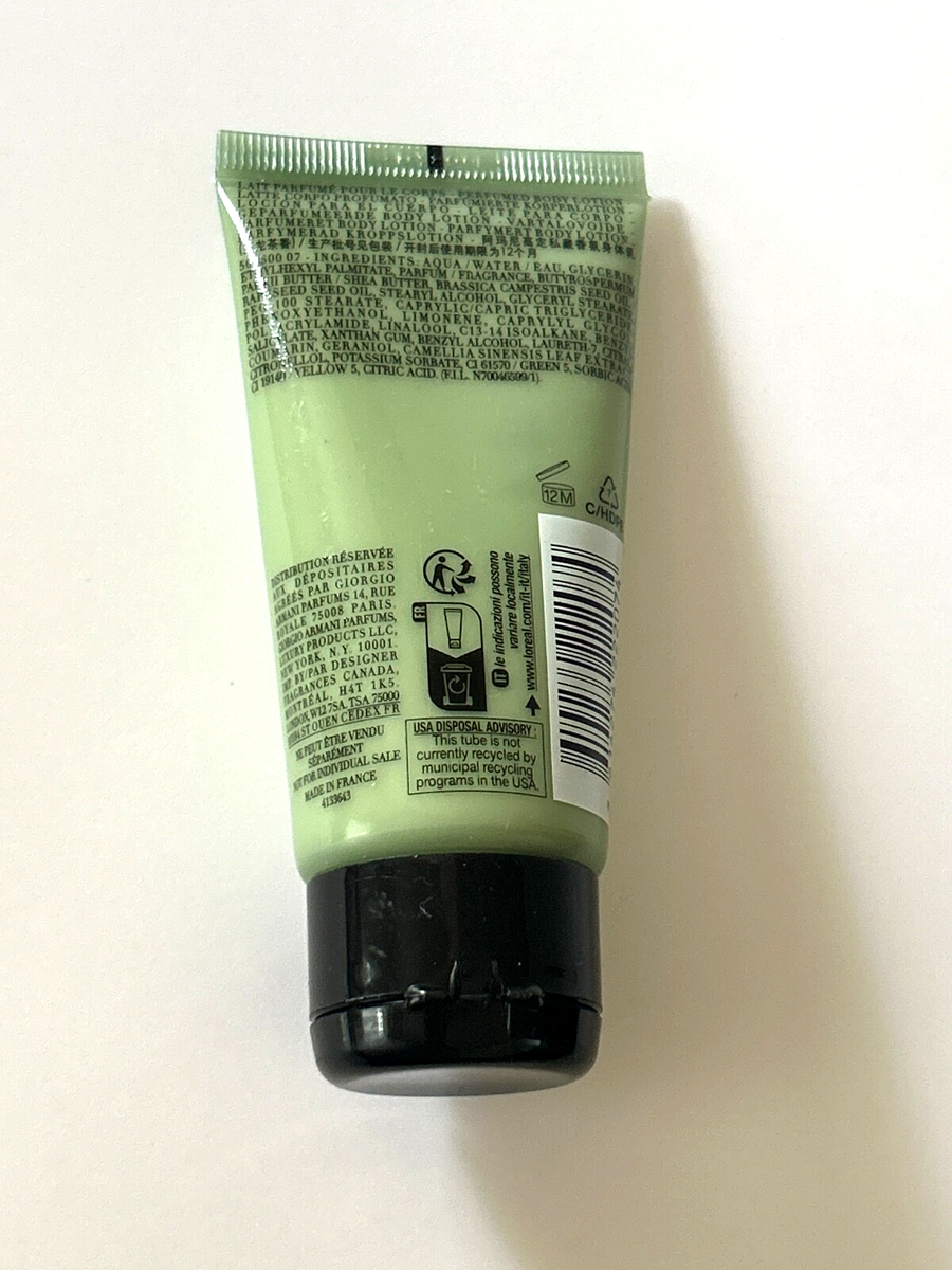Thé Yulong Giorgio Armani Prive Travel Size Perfumed Body Lotion