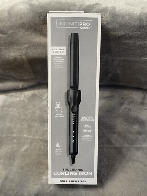 Infinity Pro SMOOTH OVER 1 in.  CERAMIC CURLING IRON CD407