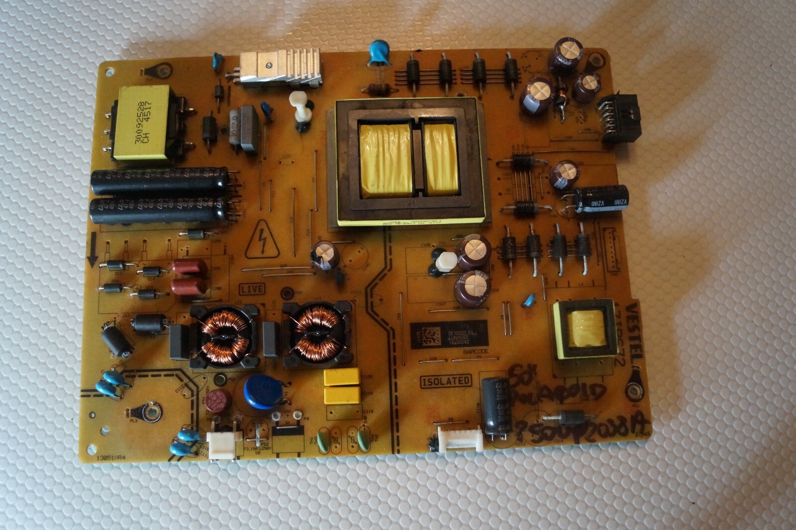 PSU POWER SUPPLY BOARD 17IPS72 23395817 FOR 50"" POLAROID P50UP2038A LED TV