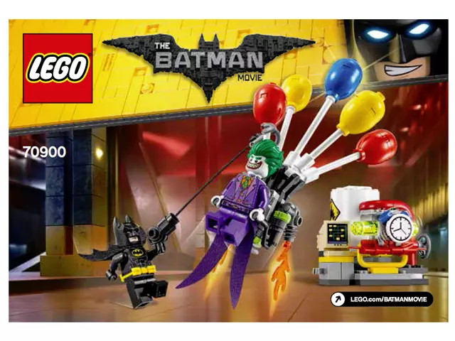 The LEGO Batman Movie - The Joker Balloon Escape (70900) 