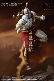 In Stock SIGMA STUDIOS GOW-01A The God Kratos Ghost of War 1/12 Action Figure