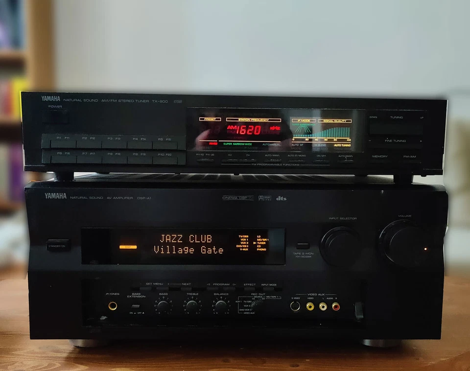 Yamaha Verstärker DSP-A1 mit Yamaha Tuner TX 900/U