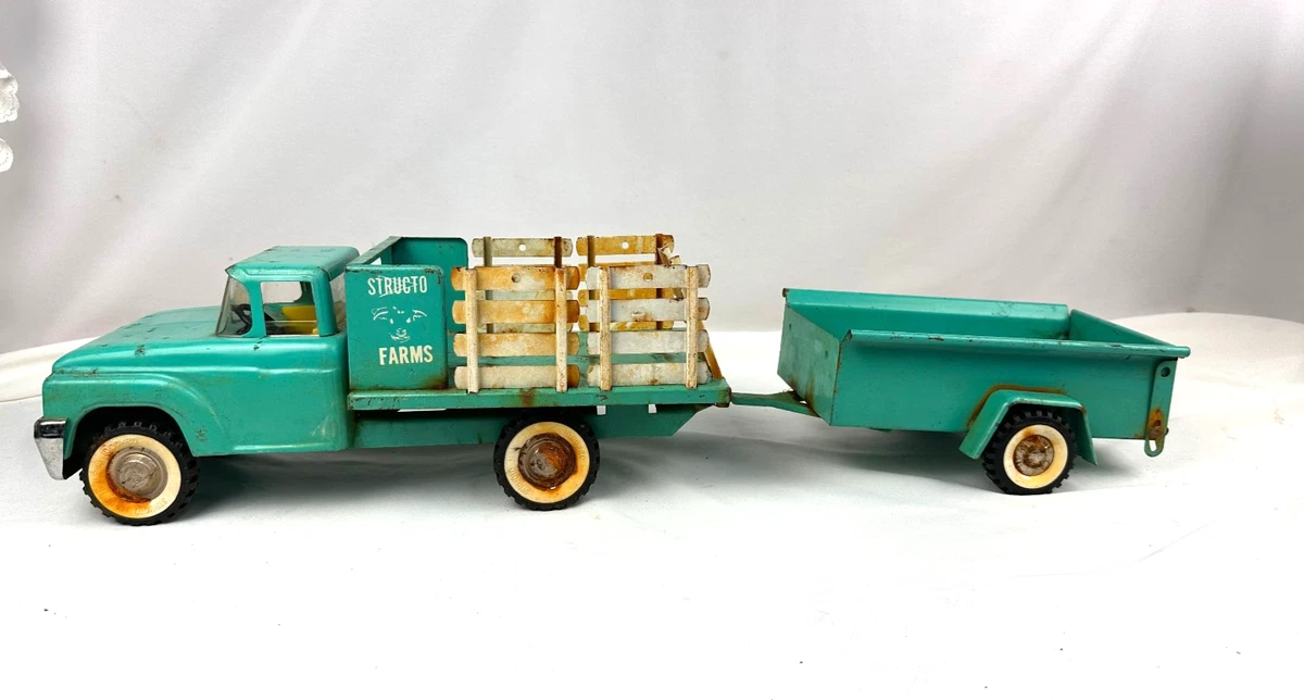 Structo Farms In Vintage Manufacture Diecast Cars, Trucks & Vans