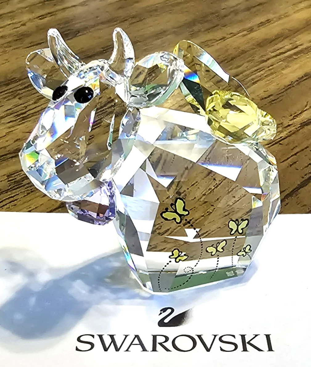 Swarovski Crystal Figurines Cow for sale | eBay