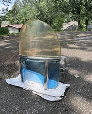 CY-FAB Indian Harley Knucklehead Flathead Moped Small Motorcycle Windshield 