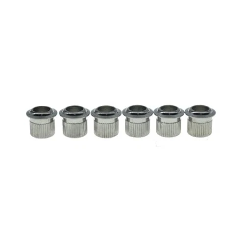 Premium Brass Vintage Size Guitar Tuner Brass 6.5mm(I.D.)* 8.8mm(O.D.) Chrome - Picture 1 of 5