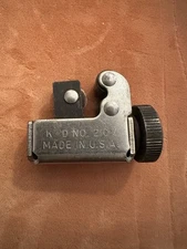 Vintage K-D Tools 2107 USA Copper Tubing Pipe Cutter