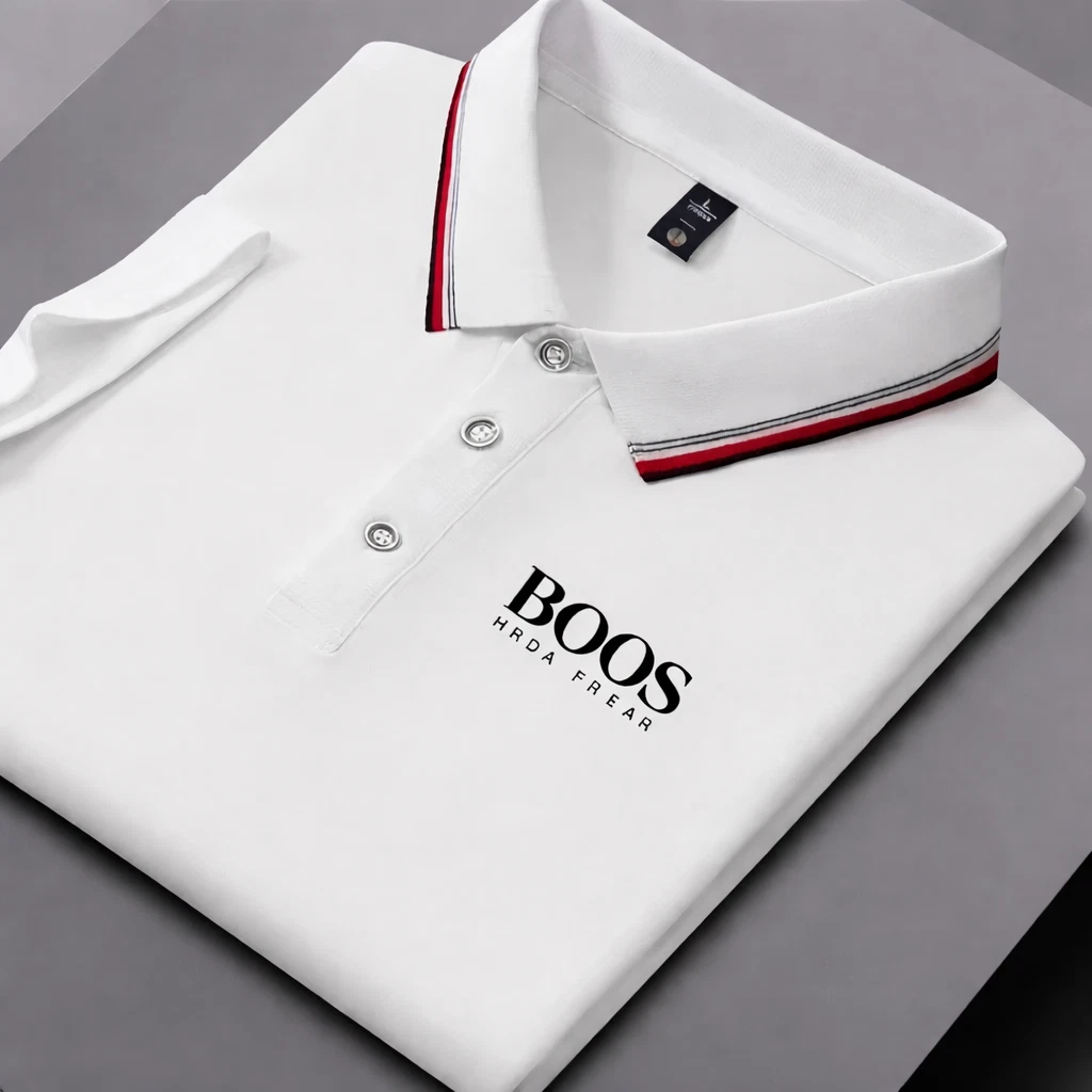Men’s Casual Polo Shirt Short Sleeve Golf Summer Button Fashion Top
