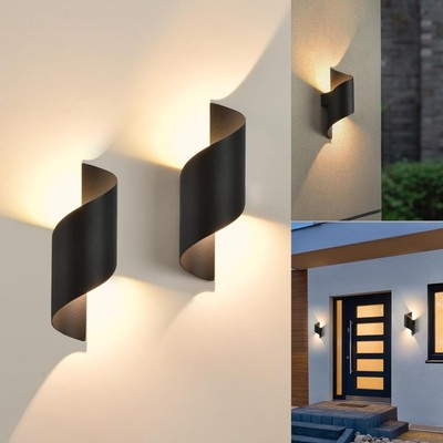 Modern LED Wandleuchte  Up & Down Beleuchtung Wall Lamp Strahler Wasserdicht