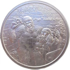 Bigfoot & Santa Claus 1 Troy Ounce .999 Fine Silver Art Round