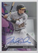 2021 Topps Finest Finest Auto Mark Canha #FA-MCA Auto 1u6