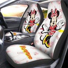 Minnie Printed Car Seat Cover Cartoon Gift Idea Car Seat Covers