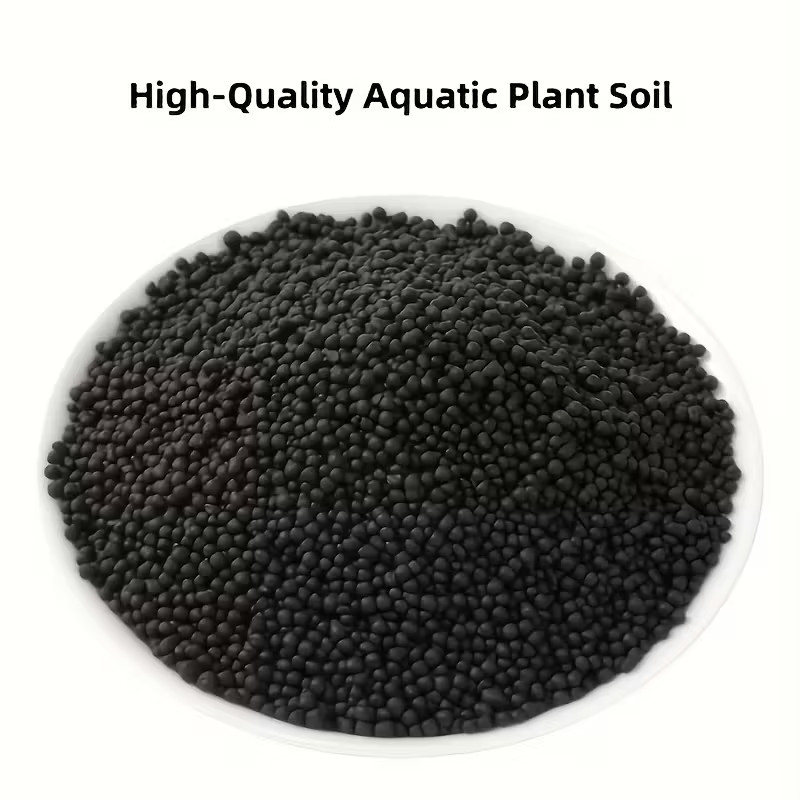 Natural Black Aquatic Soil - High-Quality Clay-Based Substrate for Freshwater