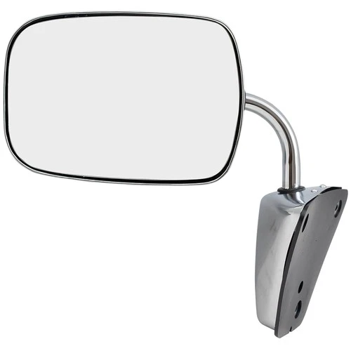 Manual Mirror For 1975-1986 C10 Stainless Steel L=R Low Mount Manual Fold