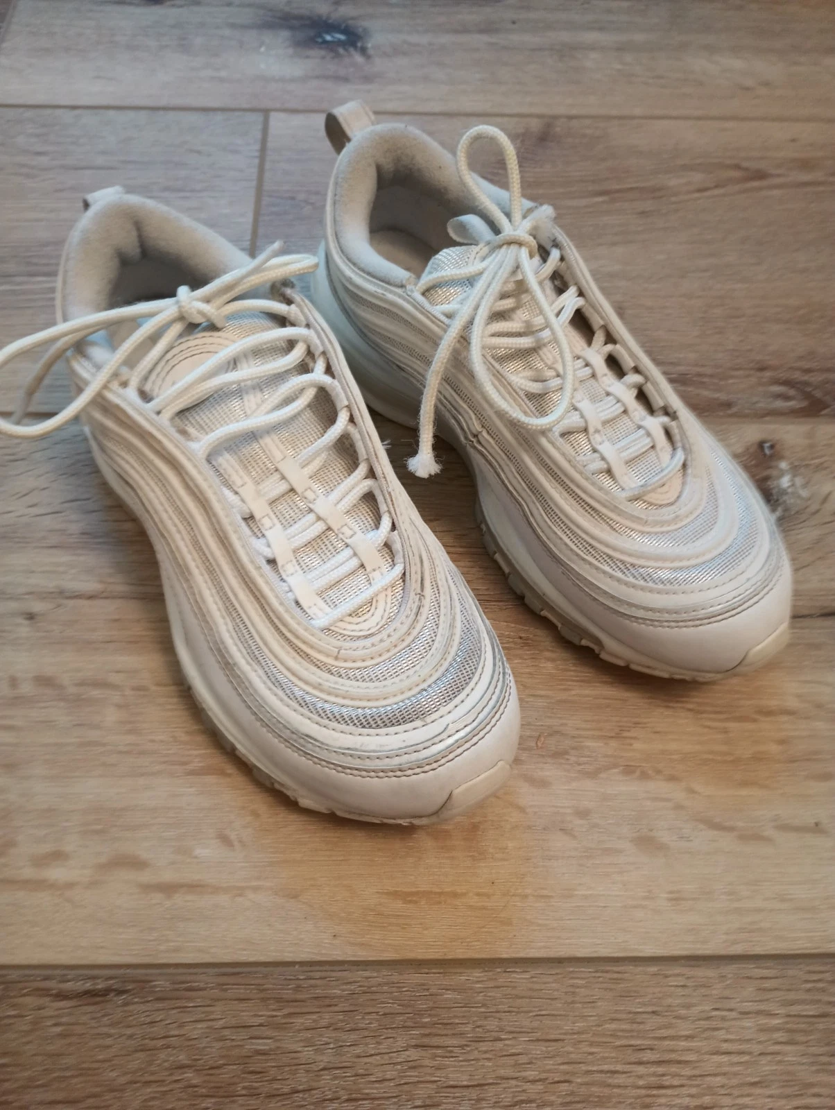 Scarpe da corsa Nike Air Max 97 Pure Platinum da donna sneakers taglia 7 5 (921733 100)