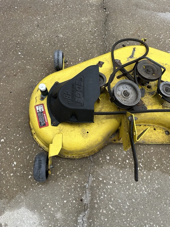 🟢 John Deere 48” Edge Mower Deck – Fits D140 And Similar Models - Image 2 of 4