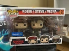 Funko Pop Robin Steve Vecna 3 Pack Stranger Things Walmart Exclusive Figures