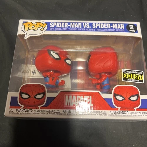 Funko Pop! Vinyl: Marvel - Spider-Man vs. Spider-Man - 2 Pack - Entertainment