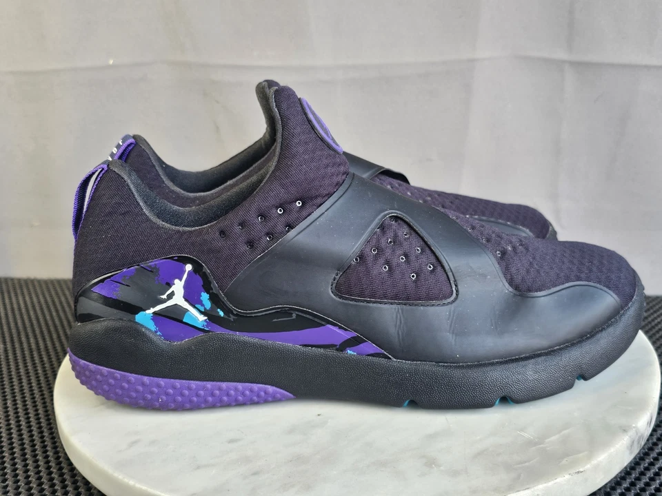 Nike Air Jordan Trainer Essential Zapatos 888122-018 Negro Púrpura Para hombres Talla 11 Foto 4 de 4