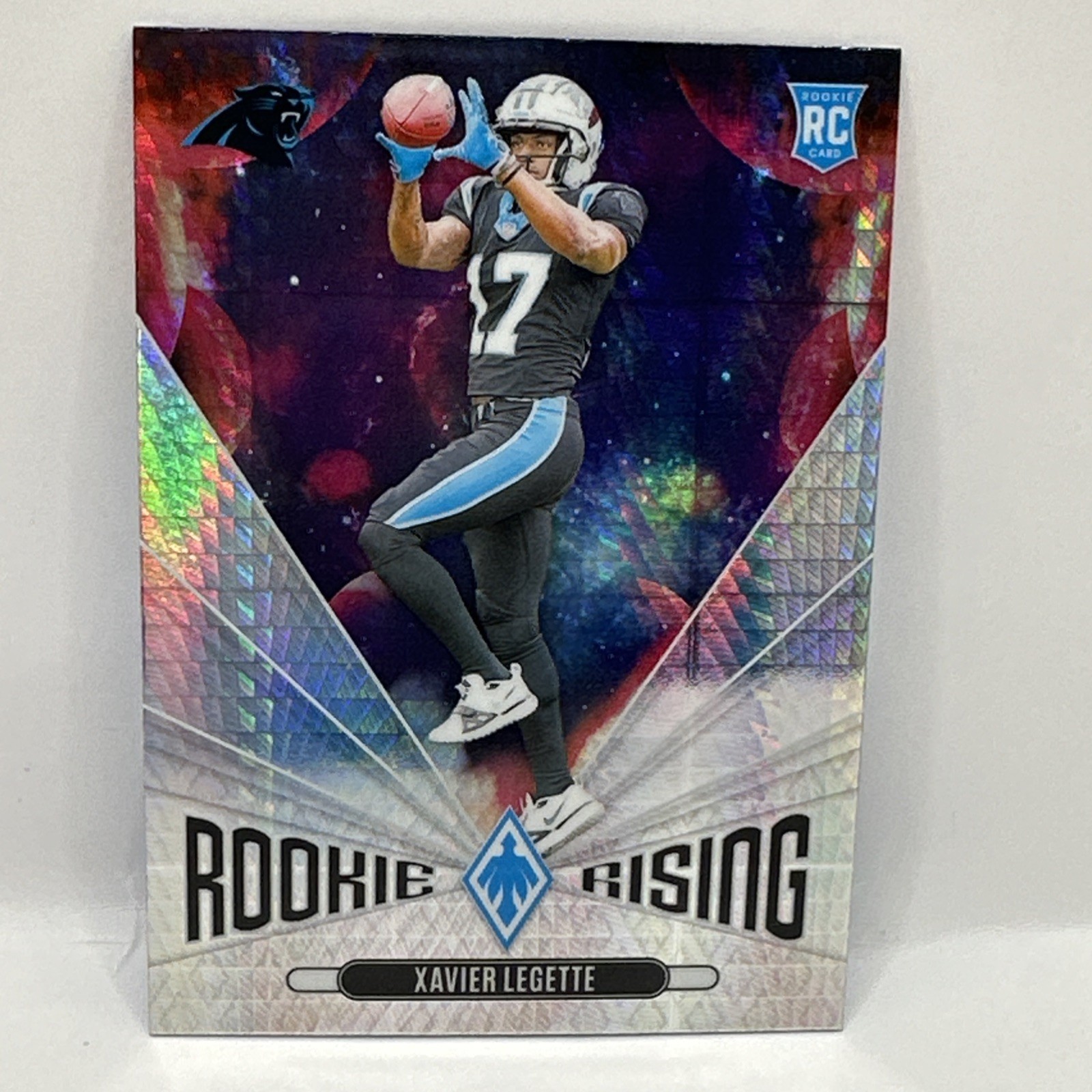 2024 Panini Phoenix - Rookie Rising Xavier Legette #RR-XLE Hyper (RC)