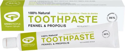‎GREEN PEOPLE Green People Fennel & Propolis Toothpaste 50ml | 100% Natural Non-Mint Toothpas