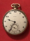 Antique Elgin Mech Wind 12S OF Mod 3 Gr 384 17J Pocket Watch GF Case Runs