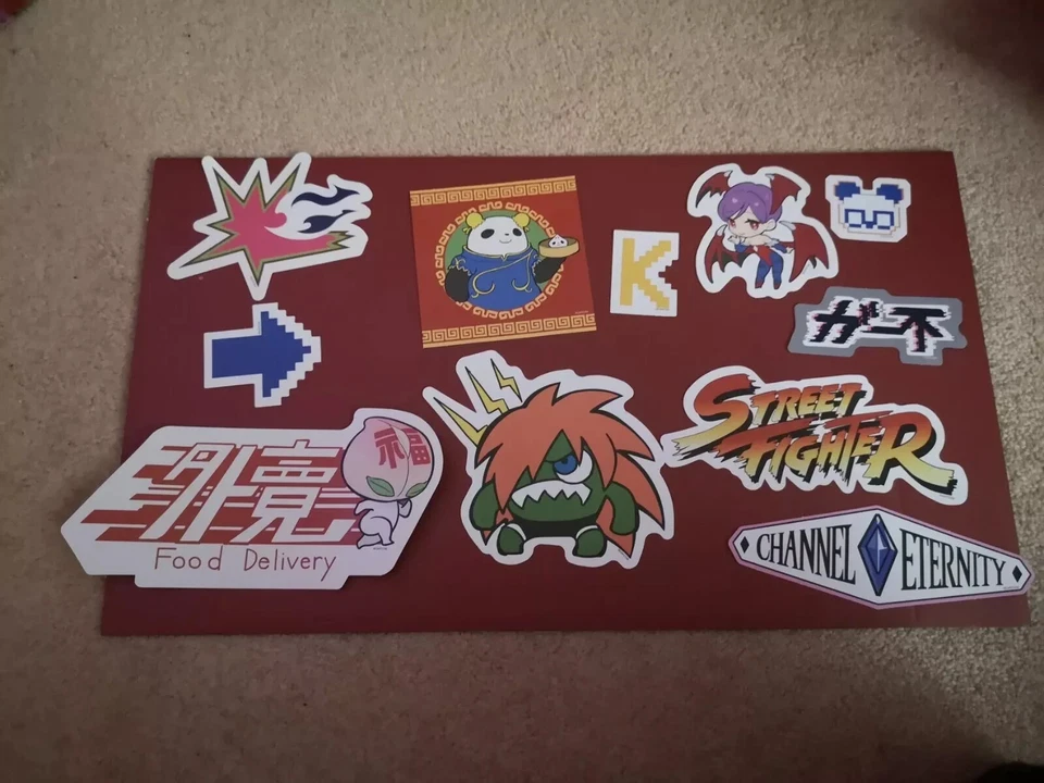 Street Fighter 6 - Set Of Official Stickers - Collectors Edition - Video Game - Image 2 of 2